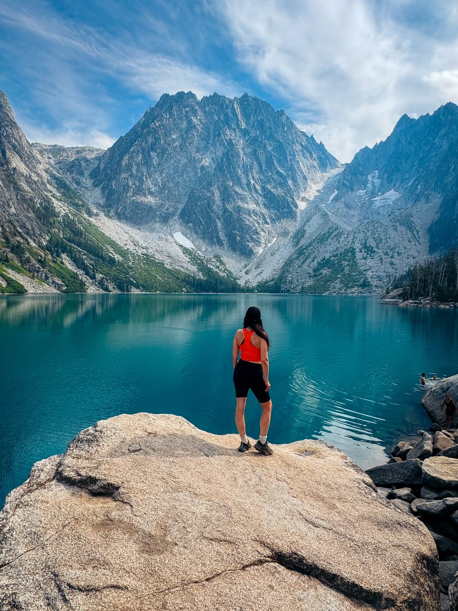 Colchuck Lake hike near Leavenworth, WA